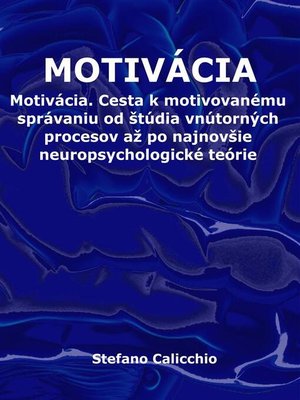 cover image of Motivácia